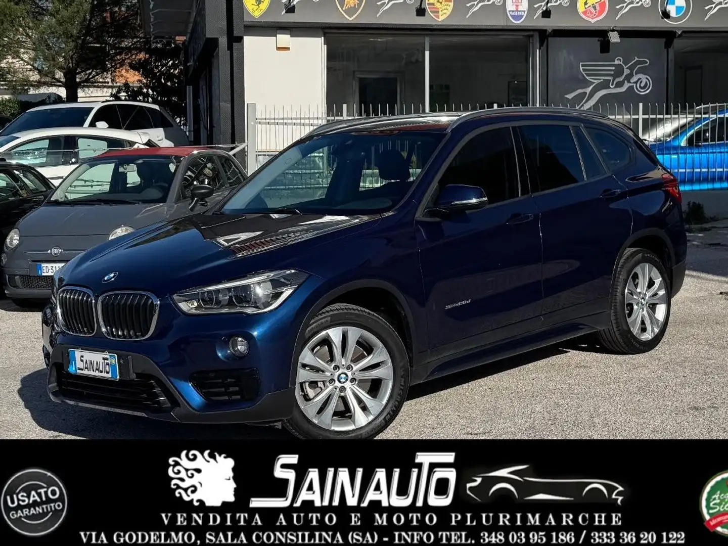 BMW X1 X1 sdrive20d Sport auto GARANZIA Blau - 1