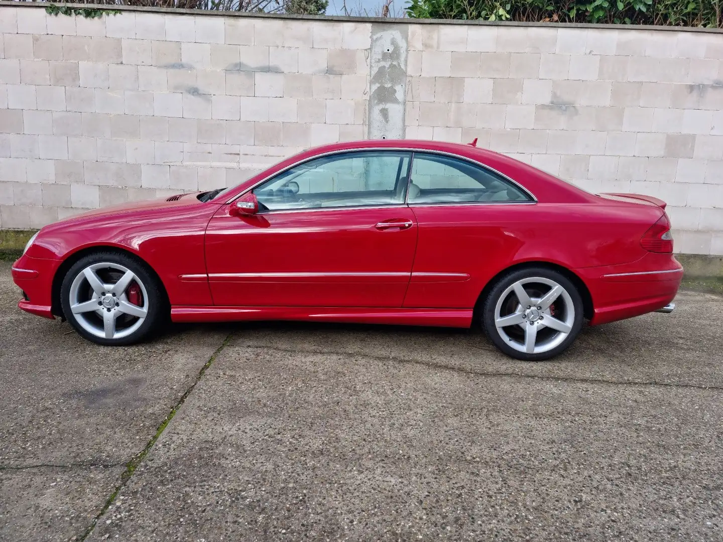 Mercedes-Benz CLK 350 Coupe  Avantgarde  AMG-Line Edition Piros - 2