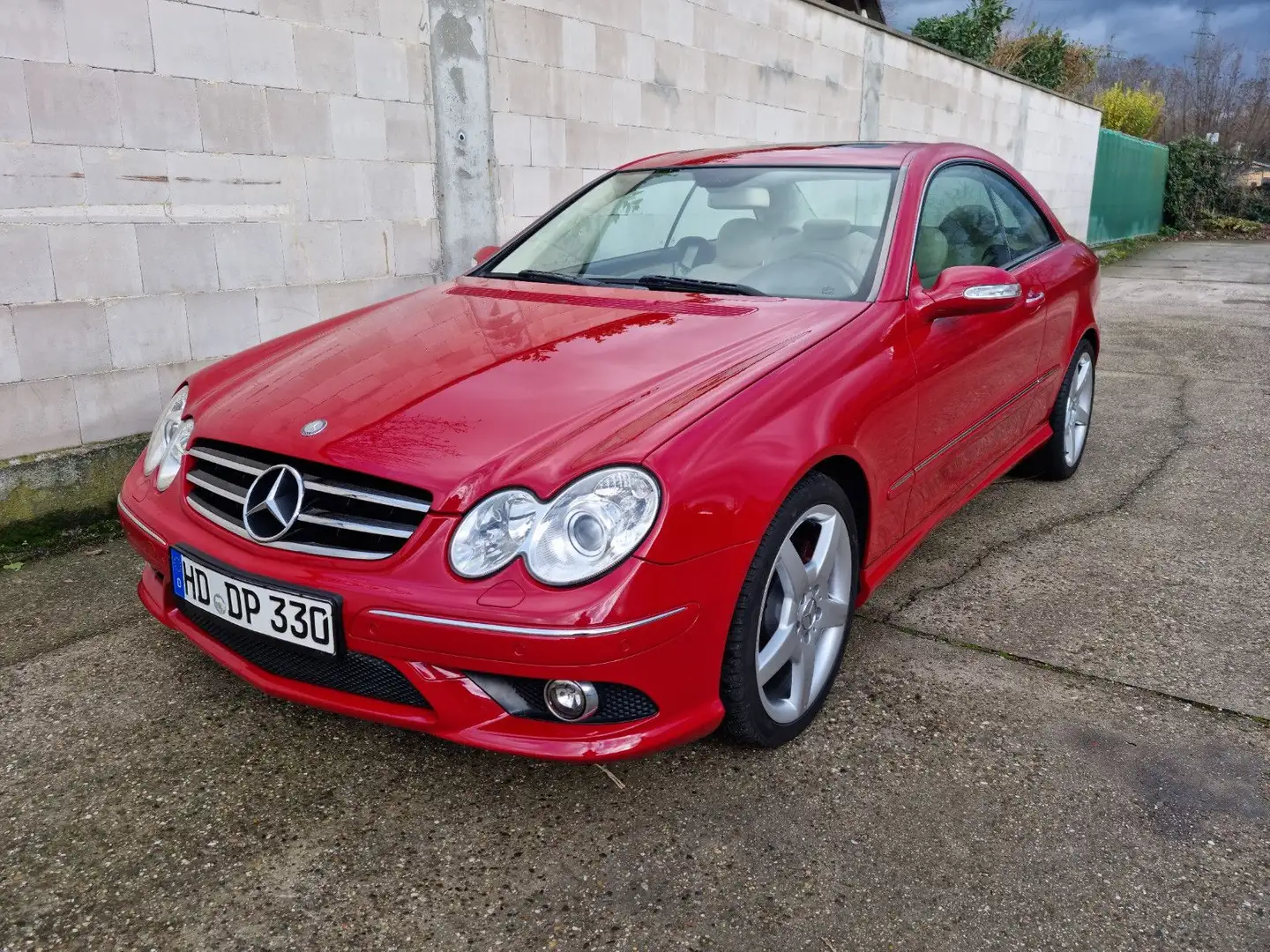 Mercedes-Benz CLK 350 Coupe  Avantgarde  AMG-Line Edition Rot - 1