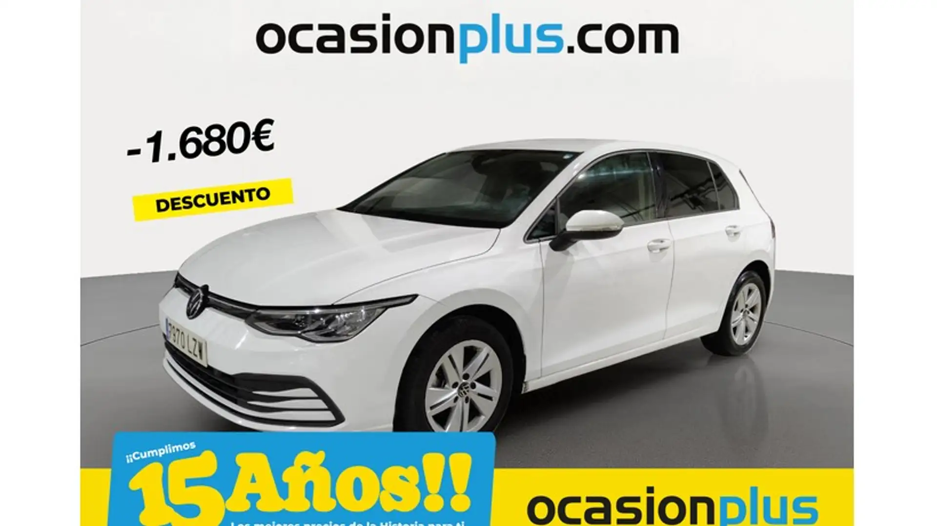 Volkswagen Golf 1.0 eTSI Life DSG 81kW Blanc - 1