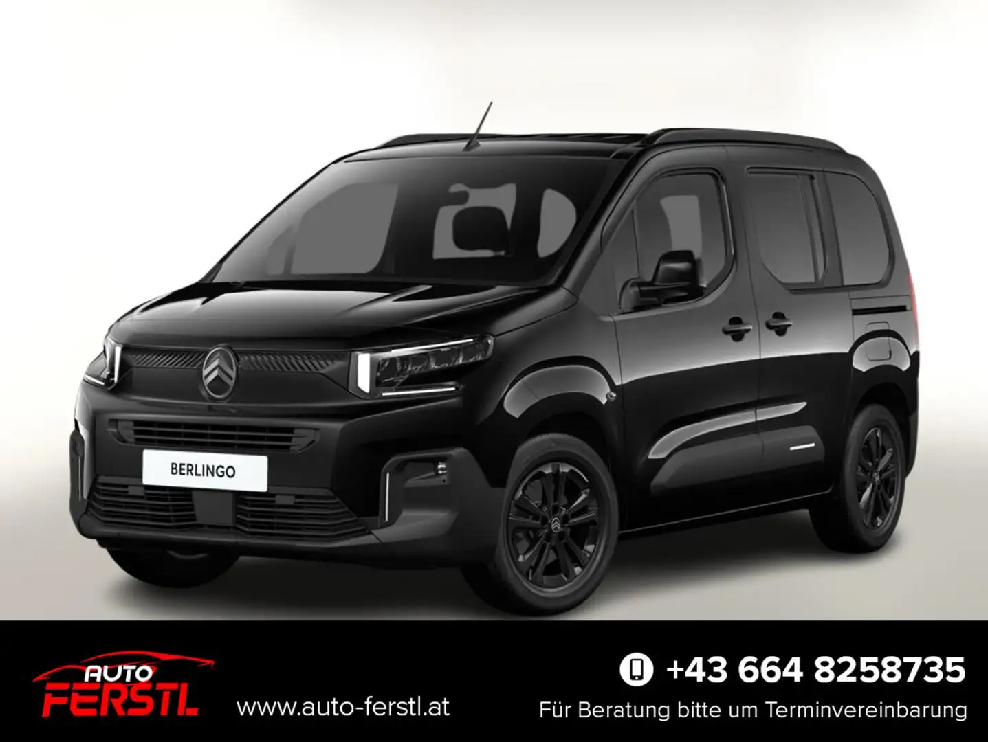 Citroen Berlingo MAX PKW AT Keyl Kam PrivG 16Z CarP DigC 96 kW (... Schwarz - 1