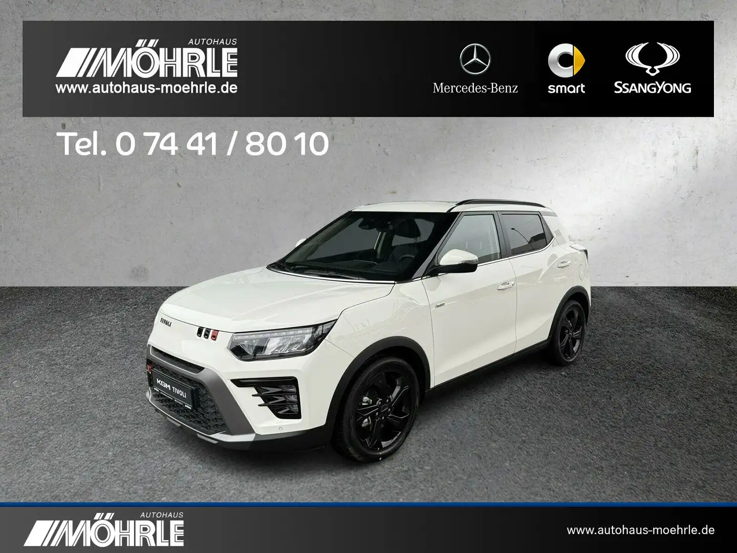 SsangYong Tivoli Tivoli 1.5 P Black 4WD LED beheizbares Lenkrad Wit - 2