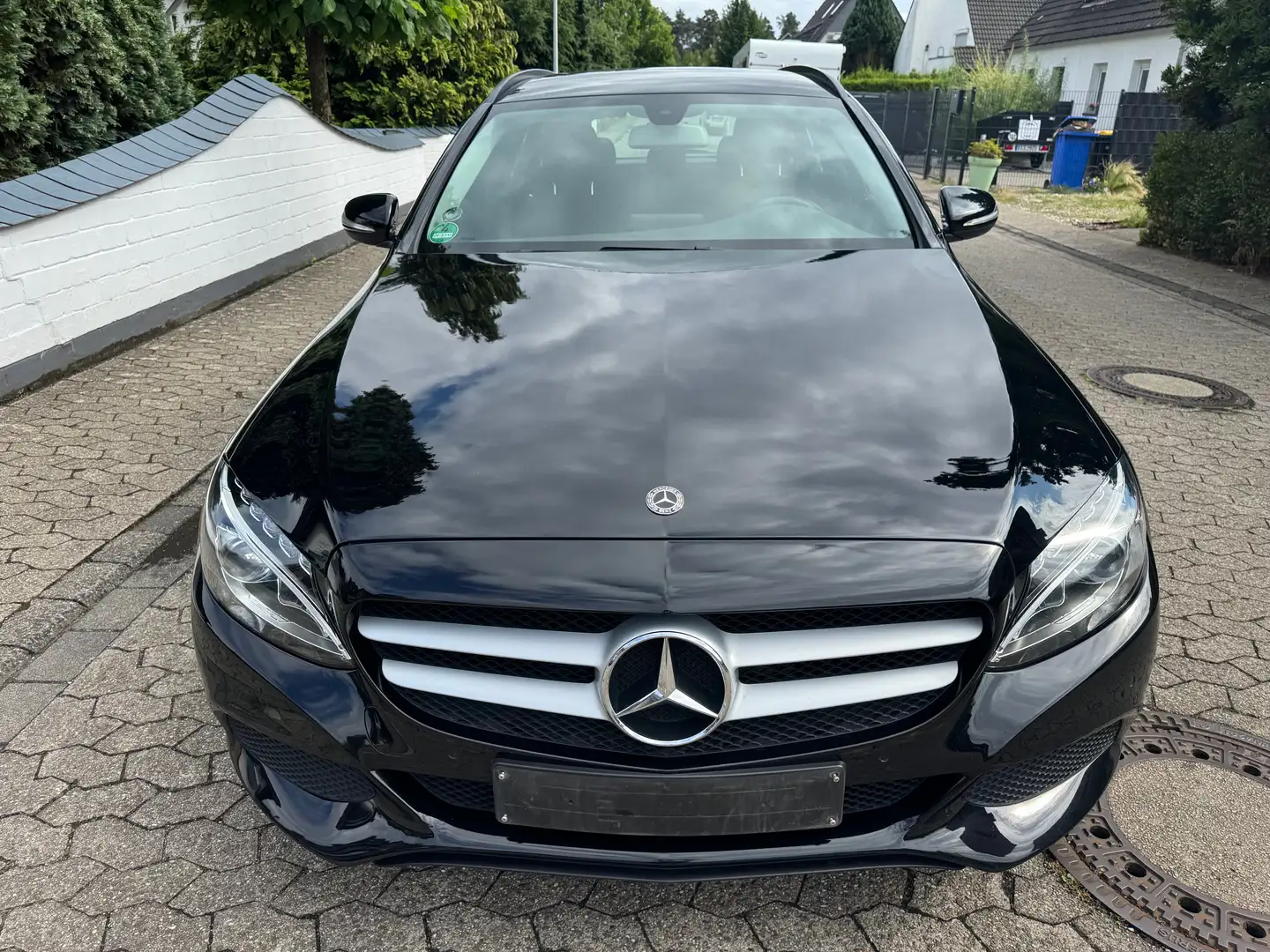 Mercedes-Benz C 200 C 200 T BlueTec d NAVI LED MFL PDC 17 ZOLL EURO 6 Noir - 2