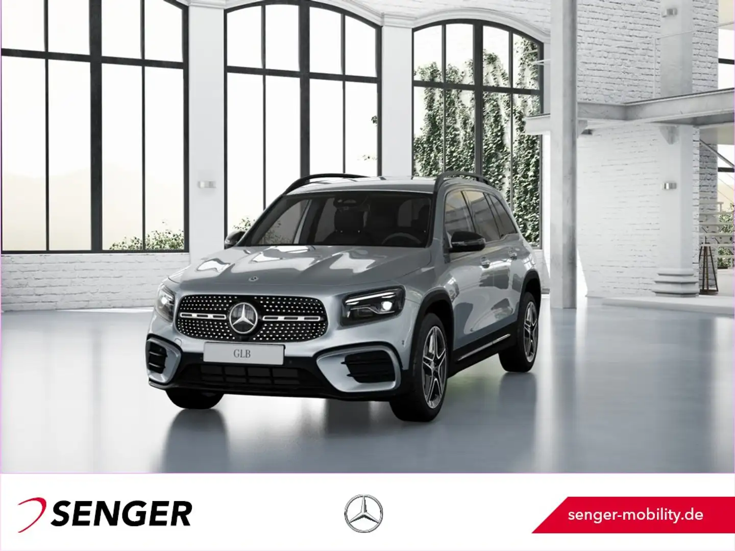 Mercedes-Benz GLB 200 AMG-Line Night Distronic Keyless AHK 360 Plateado - 1