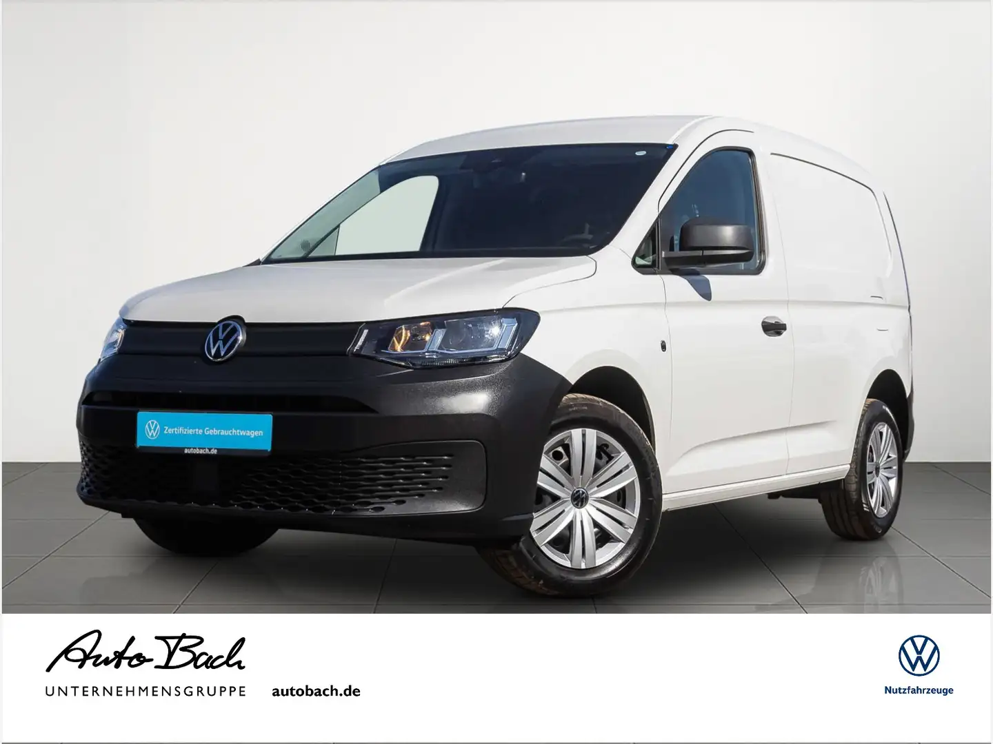 Volkswagen Caddy EcoProfi 1.5 TSI Klima MFA Servo DAB Weiß - 1