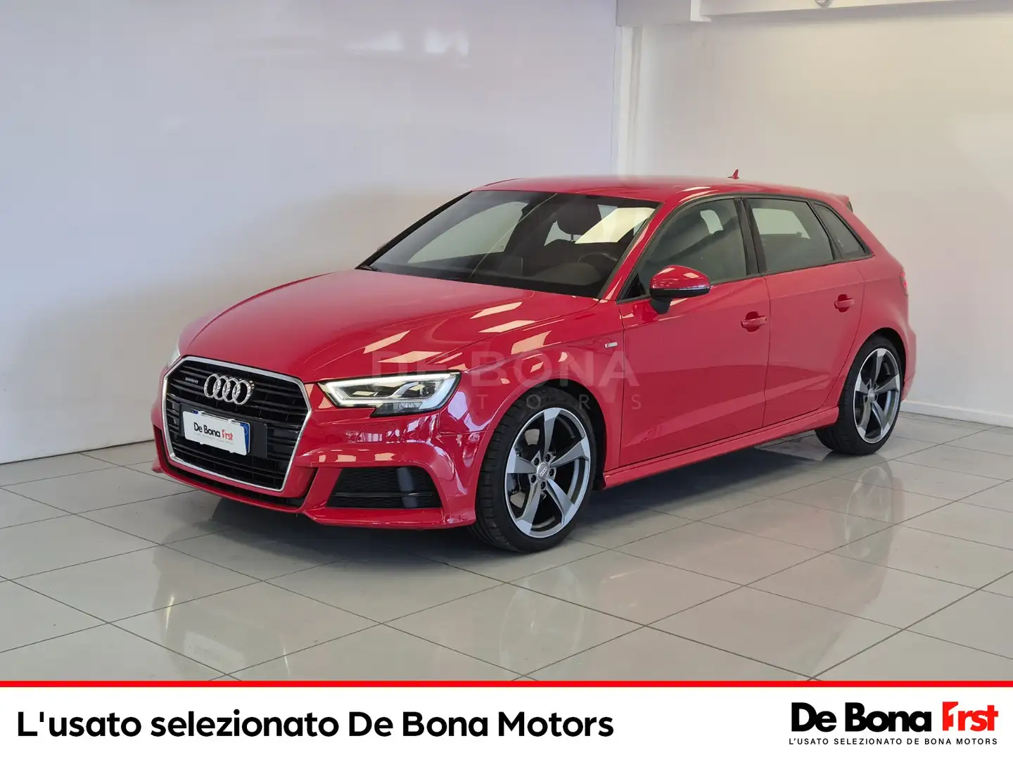 Audi A3 sportback 40 2.0 tfsi sport quattro 190cv s-tronic Rot - 1