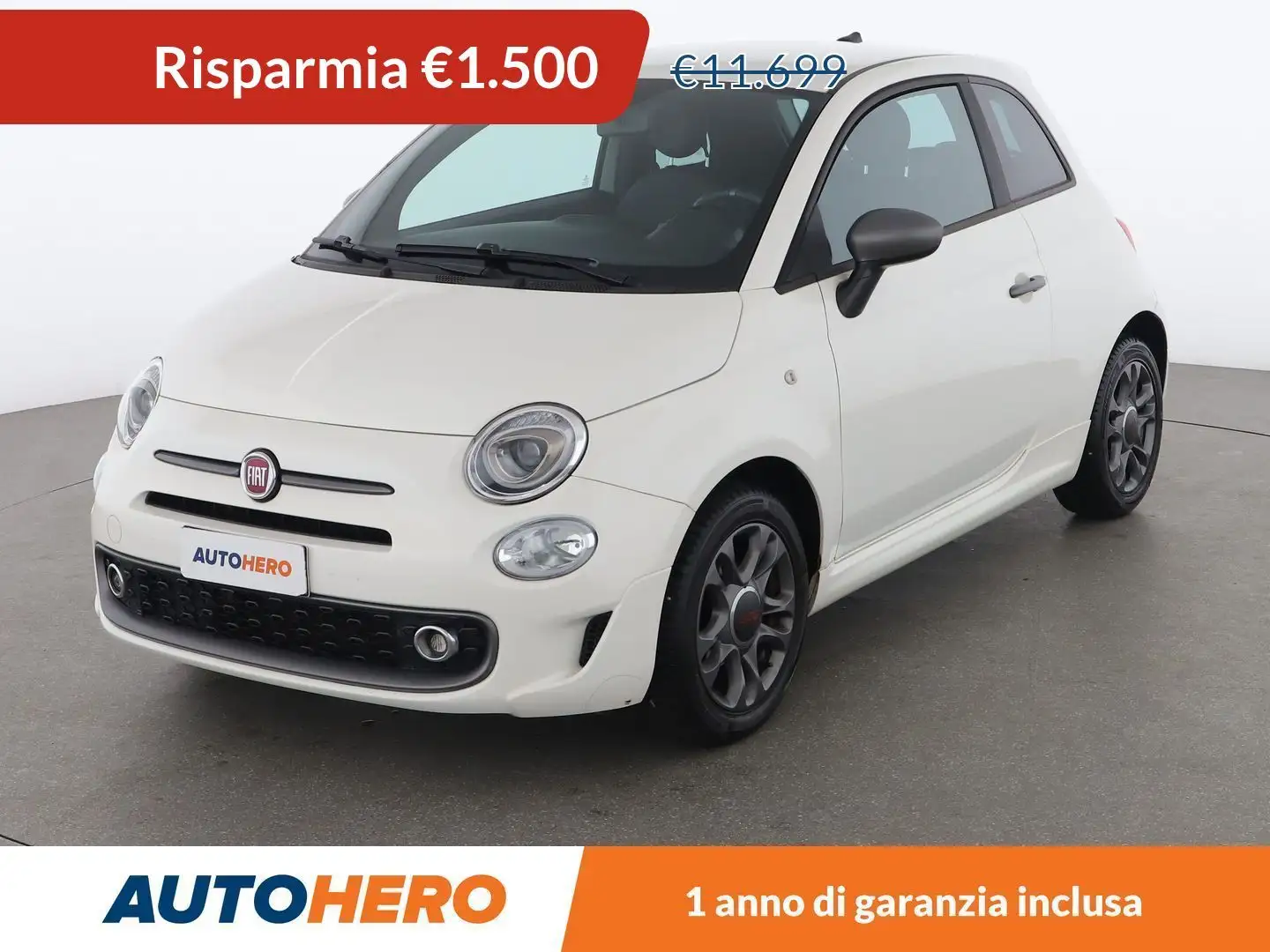 Fiat 500 1.2 S Bianco - 1
