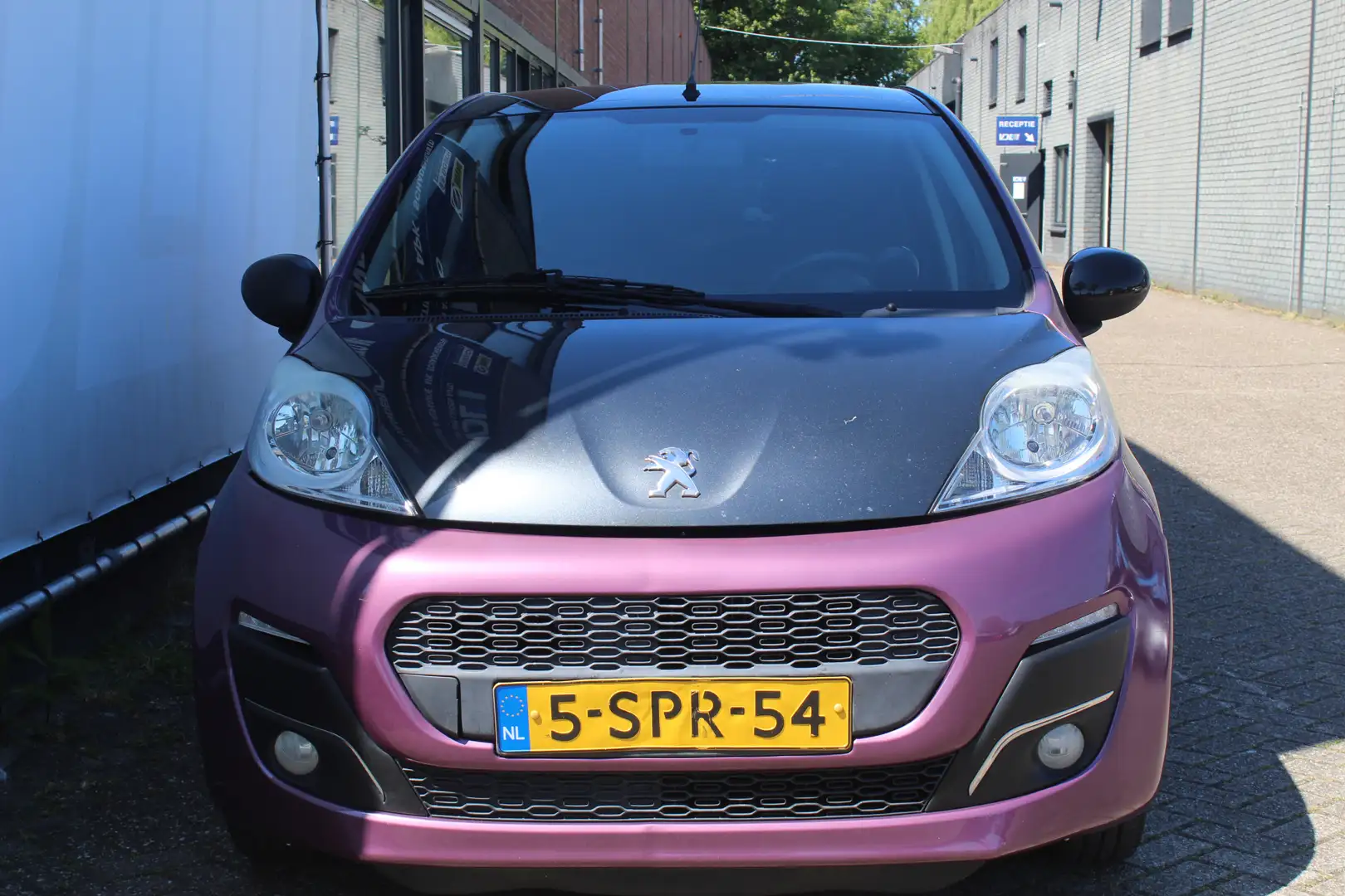 Peugeot 107 1.0 Envy Airco I Elek ramen Paars - 2