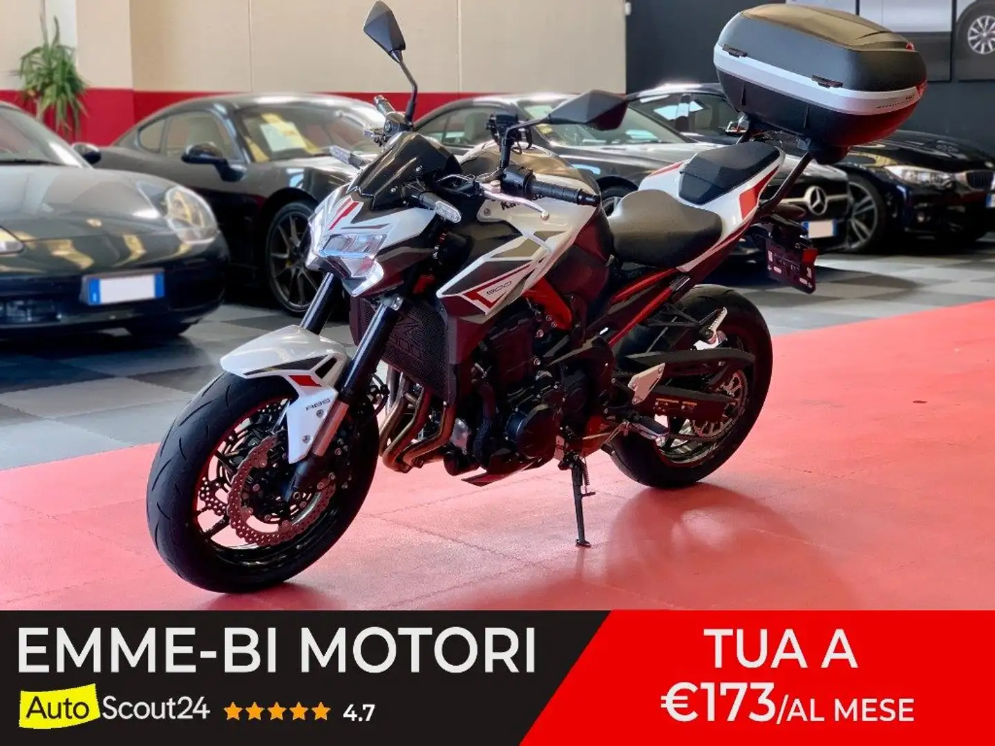 Kawasaki Z 900 Z900 PRONTA CONSEGNA PARI AL NUOVO Blanc - 1