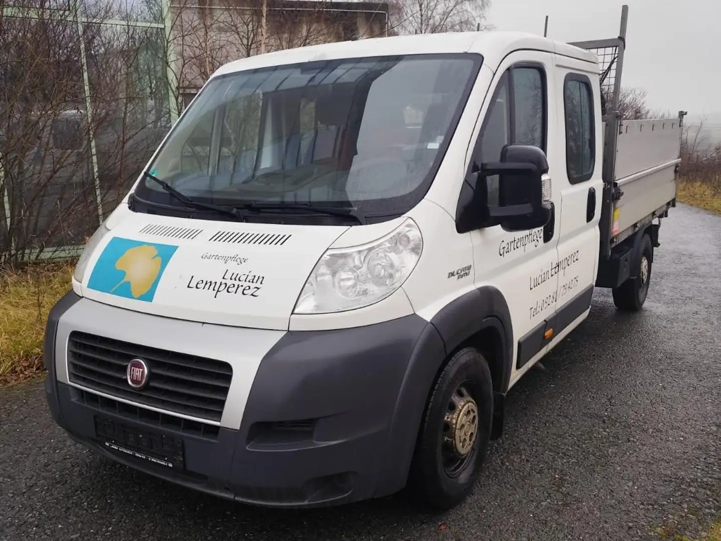 Fiat Ducato Ducato Maxi Kipper Doppelka Austauschmotor 45.000 Weiß - 1