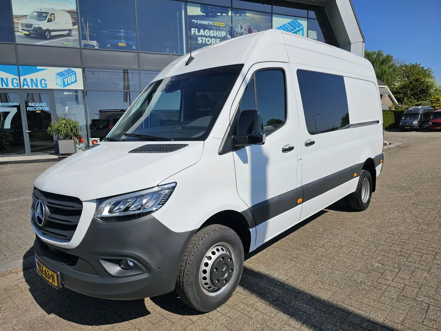 Mercedes-Benz Sprinter 519 3.0 CDI L2-H2 Automaat * 3,5t trekgewicht * 36 Blanc - 1