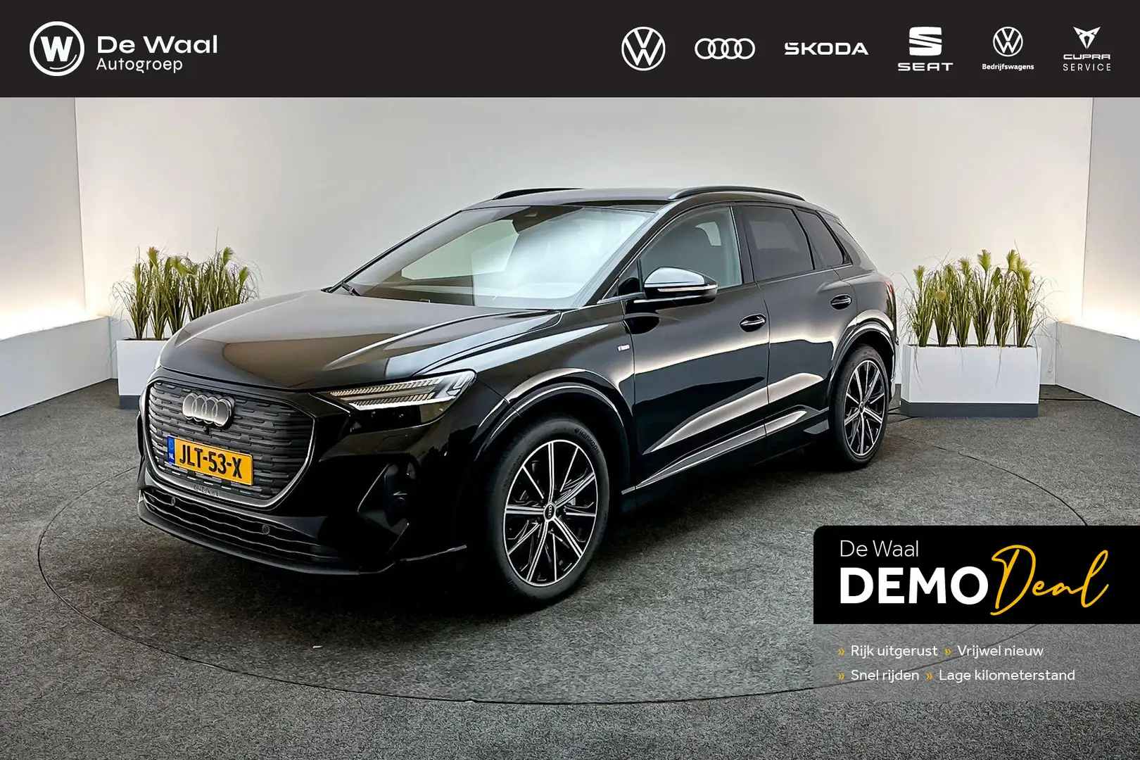 Audi Q4 e-tron 45 286pk quattro S Edition Competition 82 kWh | S Zwart - 1