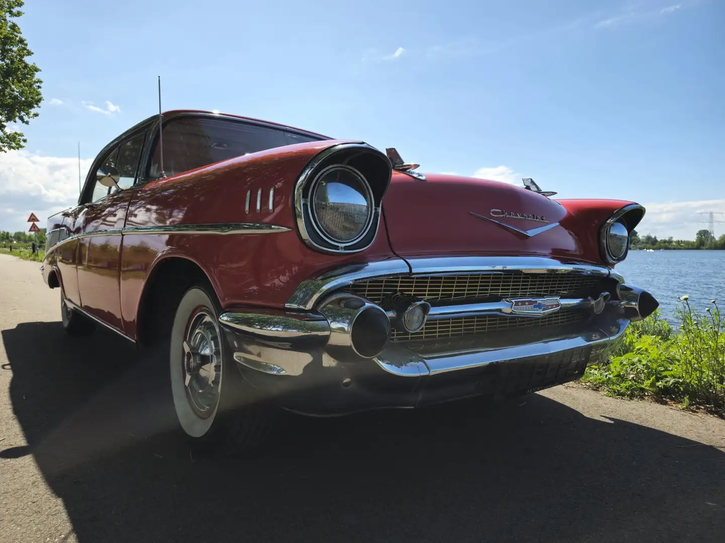 Chevrolet Bel Air USA 4 deurs hardtop continental pakket Rot - 1