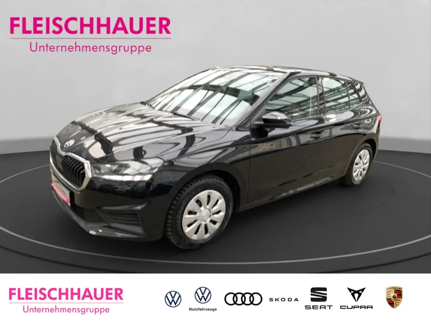 Skoda Fabia Ambition 1.0 TSI LED  Apple CarPlay DAB Noir - 1
