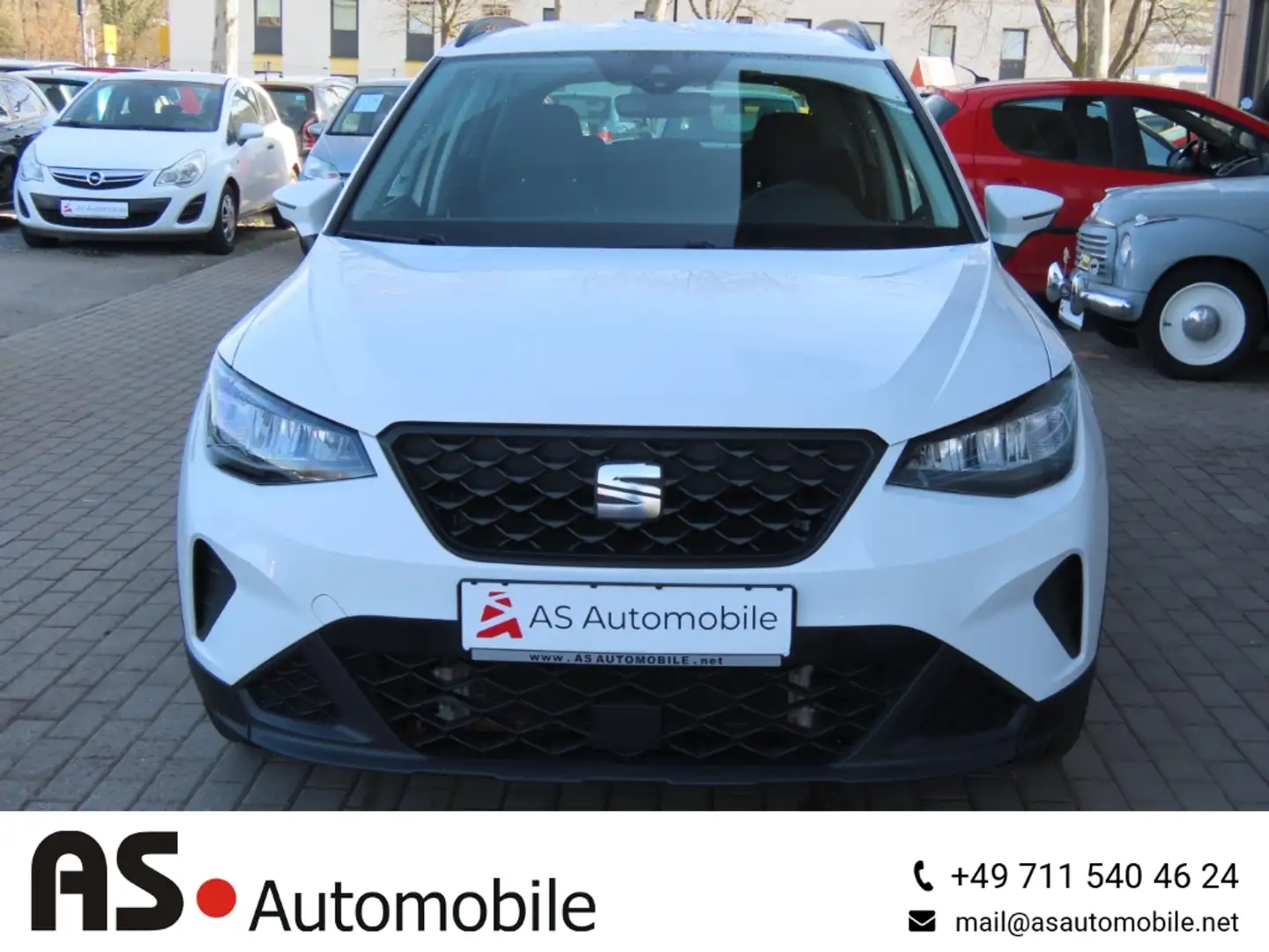 SEAT Arona Style 1.Hd*Navi*LED*SHZ*Tempomat*PDC Weiß - 2