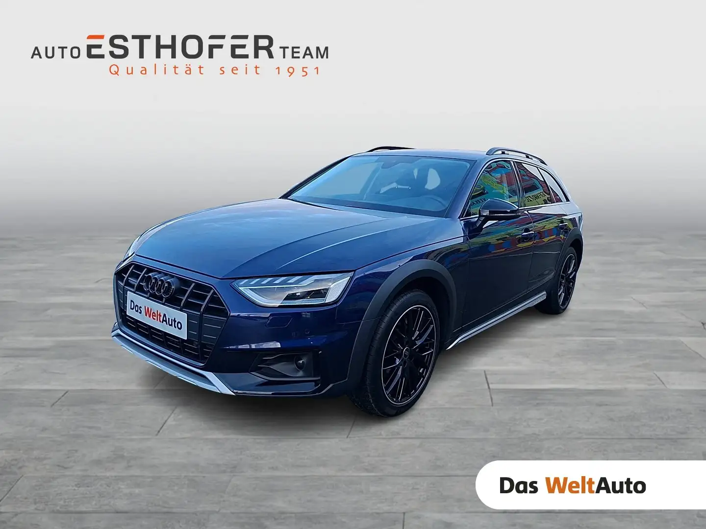 Audi A4 allroad 40 TDI quattro Blau - 1