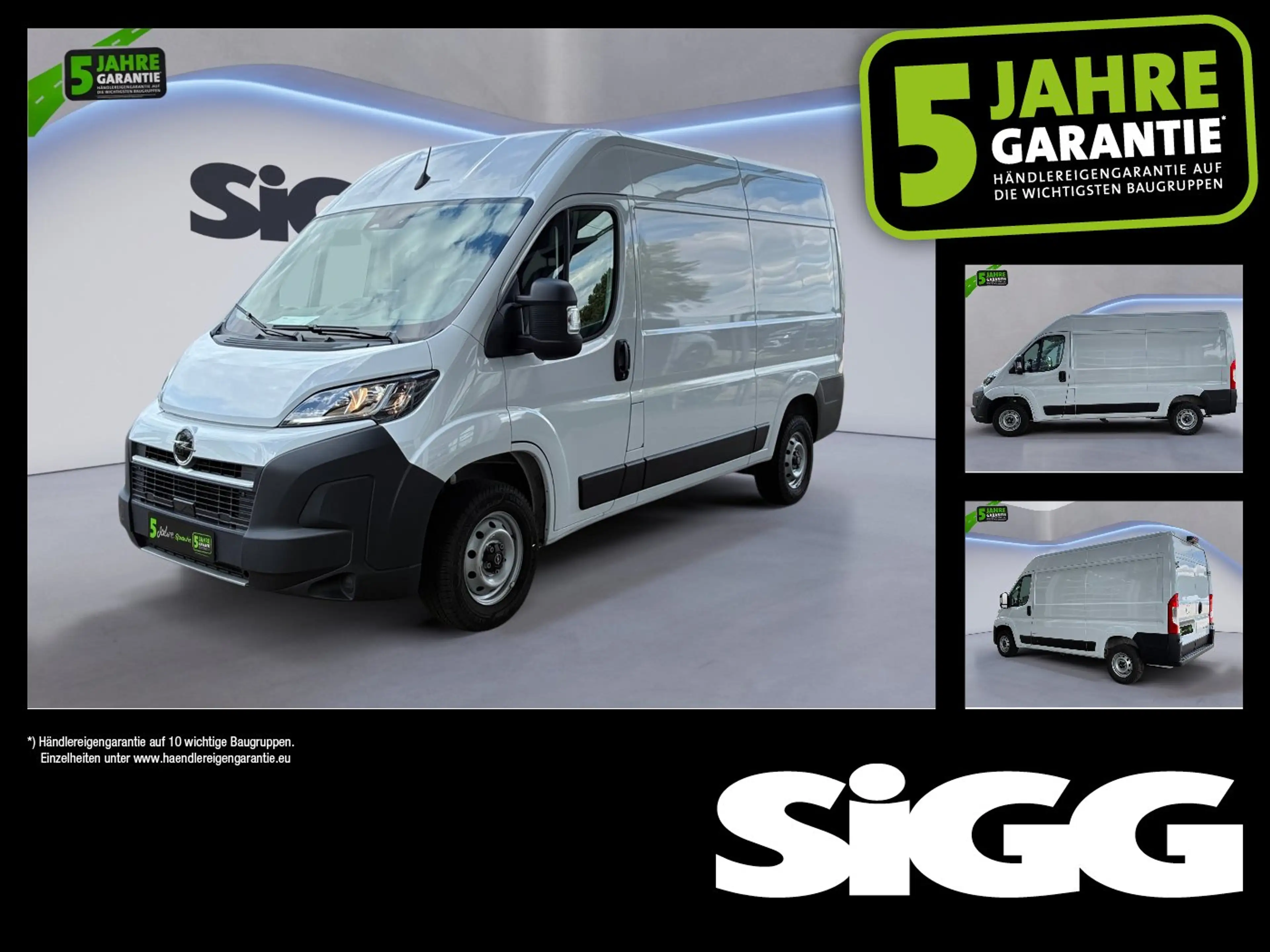 Opel Movano L2H2 3.5t Navi Klima 3.5 Tonnen zGG.