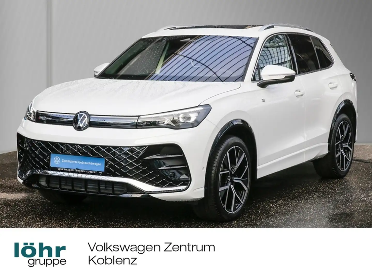 Volkswagen Tiguan 1.5 eTSI DSG R-Line AHK/Standhz./DCC/Pano Weiß - 1