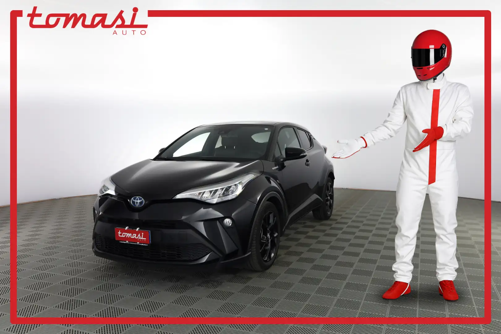 Toyota C-HR TOYOTA C-HR 1.8 Hybrid E-CVT Black Edition Noir - 1
