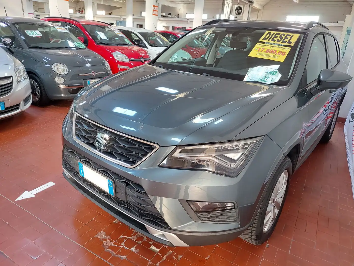 SEAT Ateca 1.6 TDI Ecomotive - PREZZO PROMO CON FINANZIAMENTO Grigio - 1