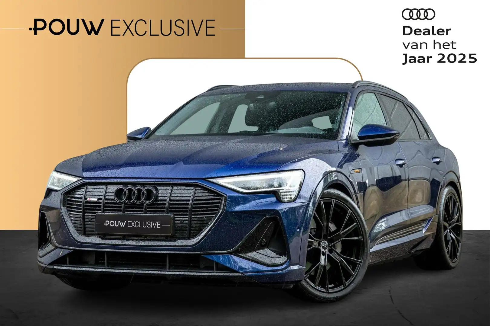 Audi e-tron 55 408pk Quattro S Edition 95 kWh | Panoramadak | Blauw - 1