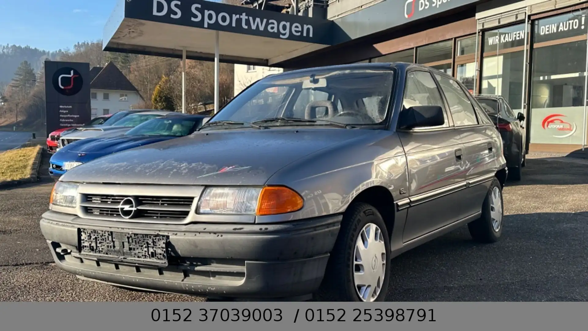 Opel Astra F CC TÜV 05/27 Schiebedach erste Hand Grau - 2