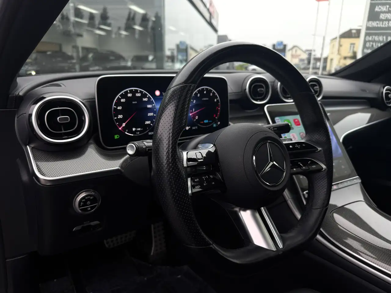 Mercedes-Benz C-Class 9G-TRONIC PACK AMG/NIGHT PANO CARPLAY LED AMBI BURMESTER, миниатюра 12