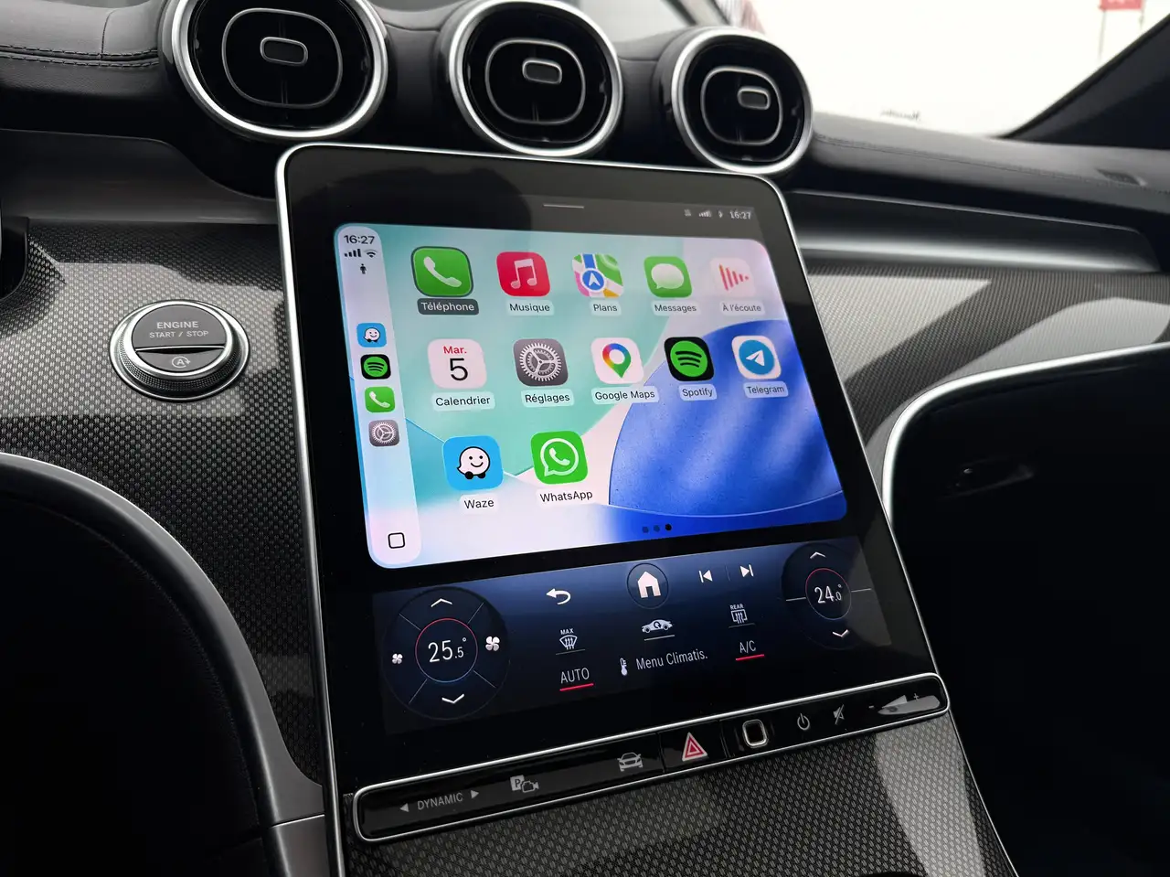 Mercedes-Benz C-Class 9G-TRONIC PACK AMG/NIGHT PANO CARPLAY LED AMBI BURMESTER, миниатюра 22