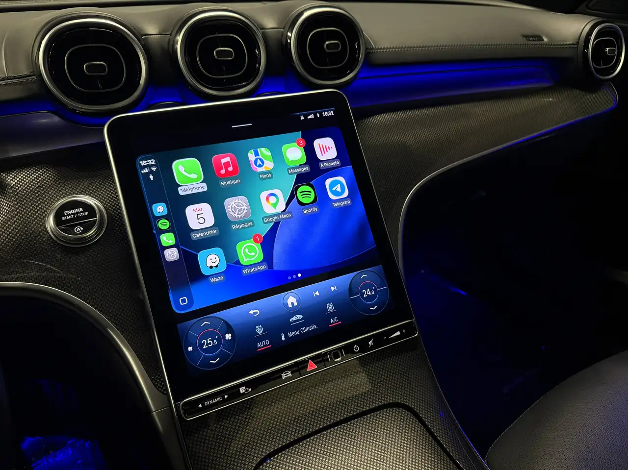 Mercedes-Benz C-Class 9G-TRONIC PACK AMG/NIGHT PANO CARPLAY LED AMBI BURMESTER, миниатюра 25