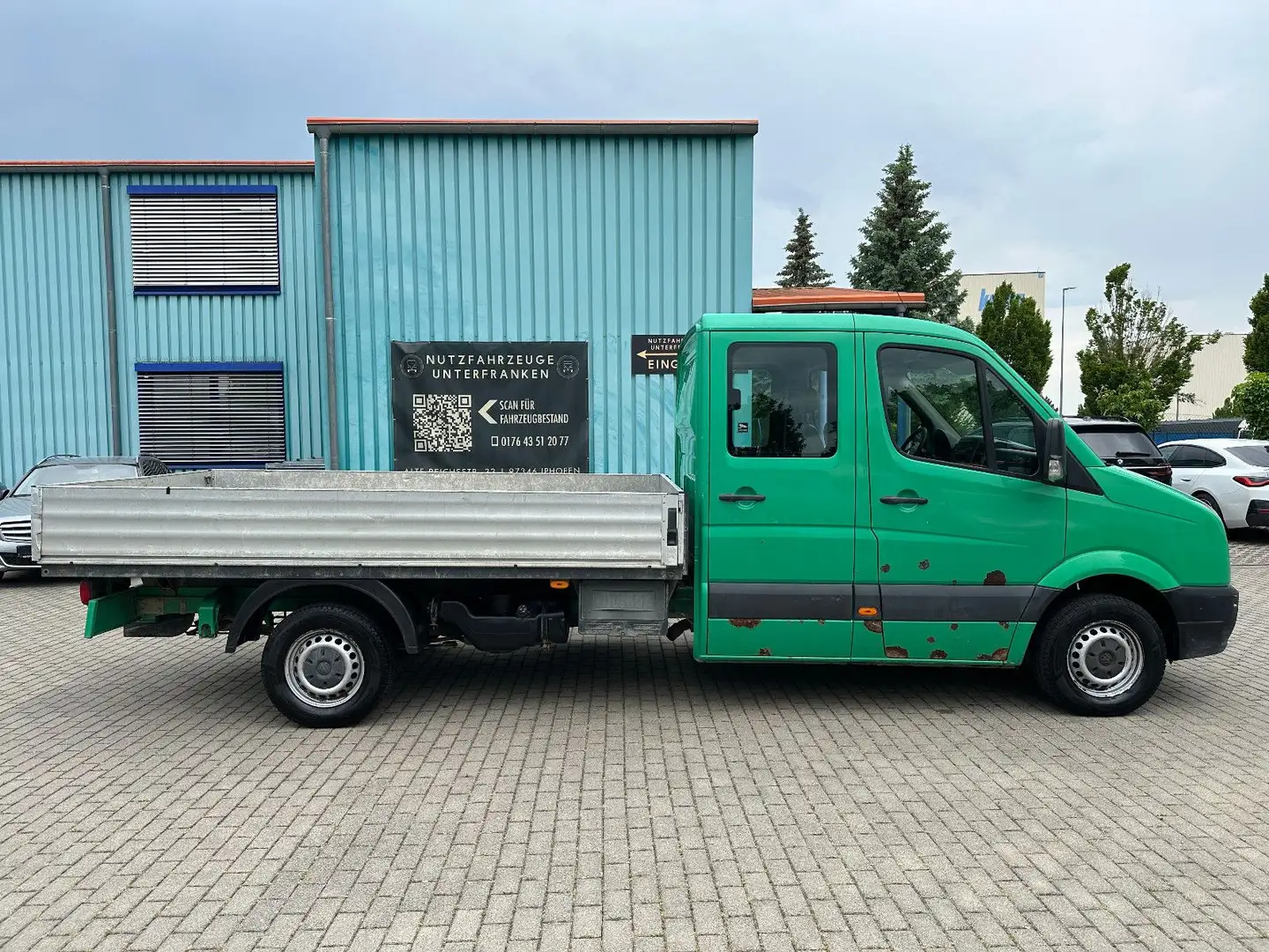 Volkswagen Crafter 35 2.5TDI DOKA MAXI L3/AHK2.8T+3,4M Verde - 1