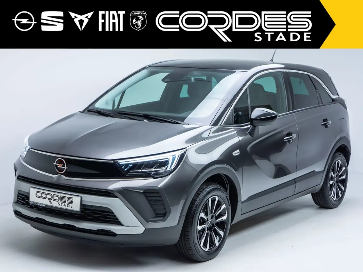 Opel Crossland Elegance 1.2 Turbo Automatik PDC Navi Alu (206) Grau - 2