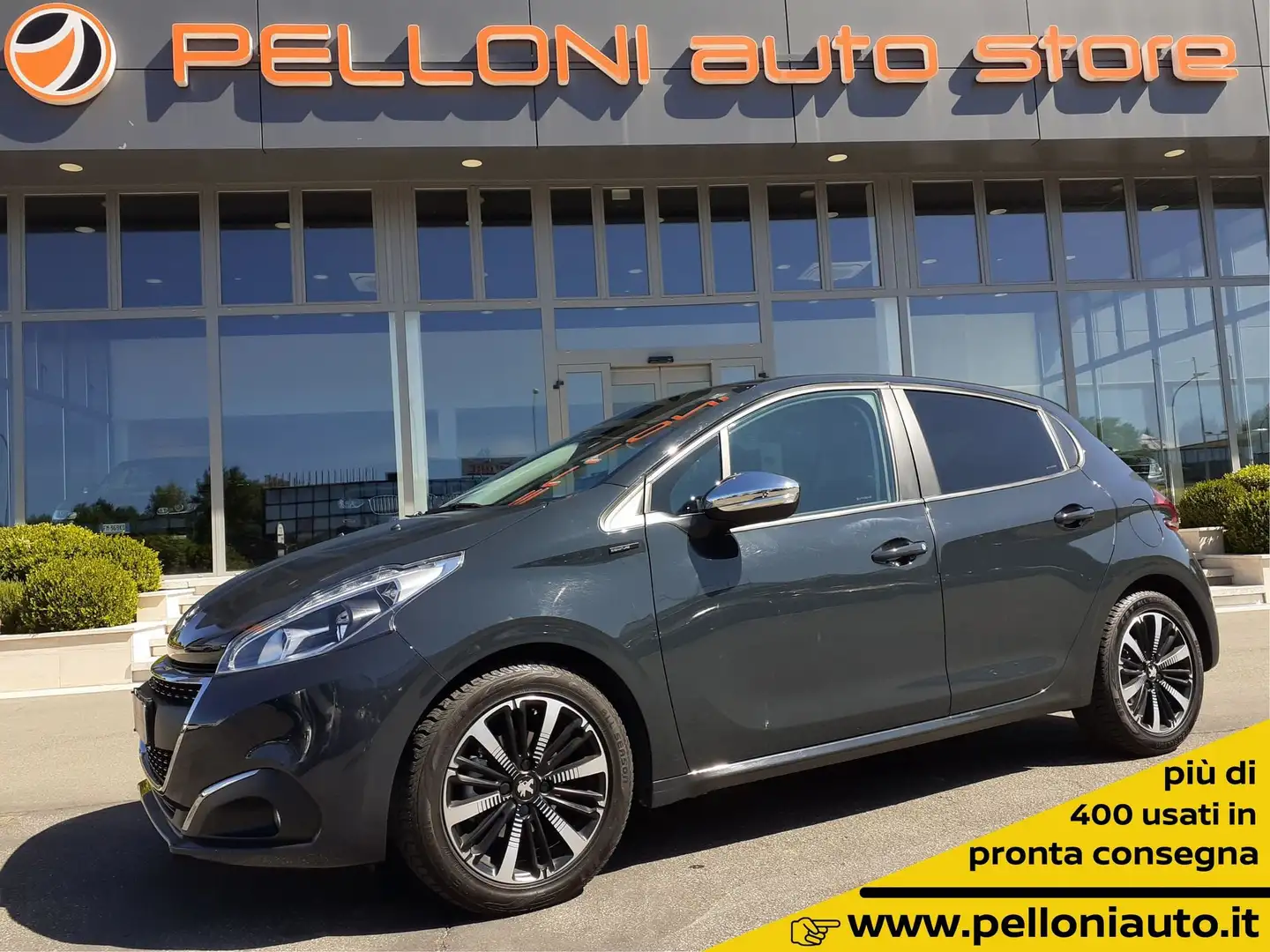 Peugeot 208 100 5P Active KM CERTIFICATI - 1°PROP Grigio - 1