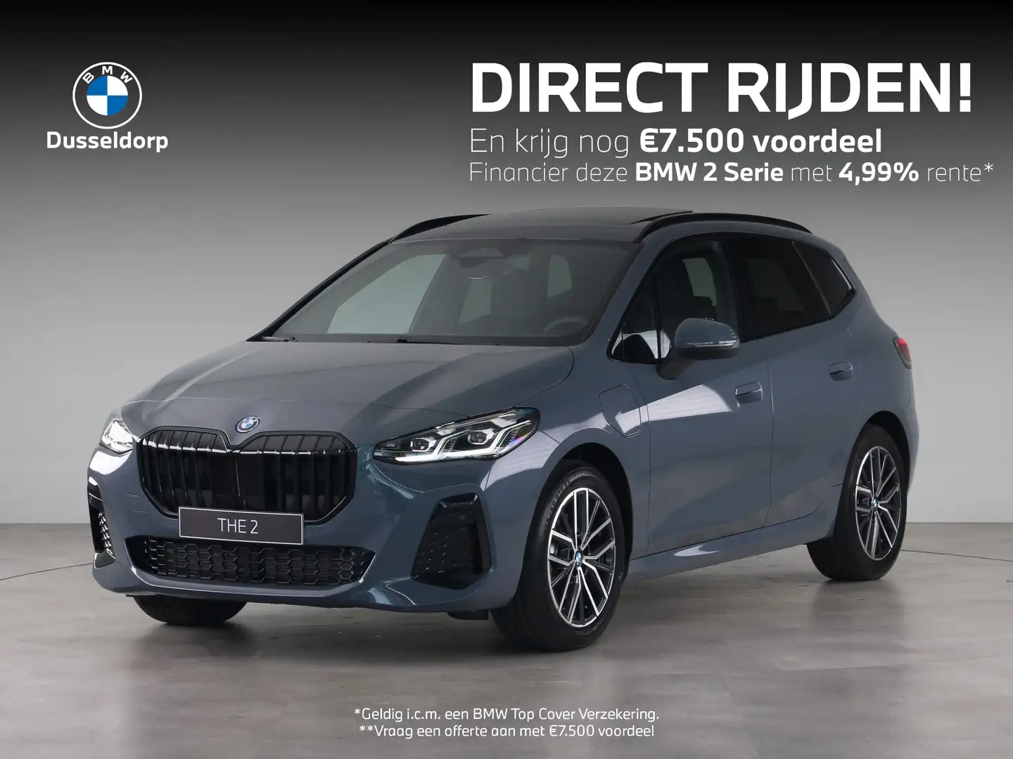 BMW 225 2 Serie Active Tourer 225e xDrive Grijs - 1