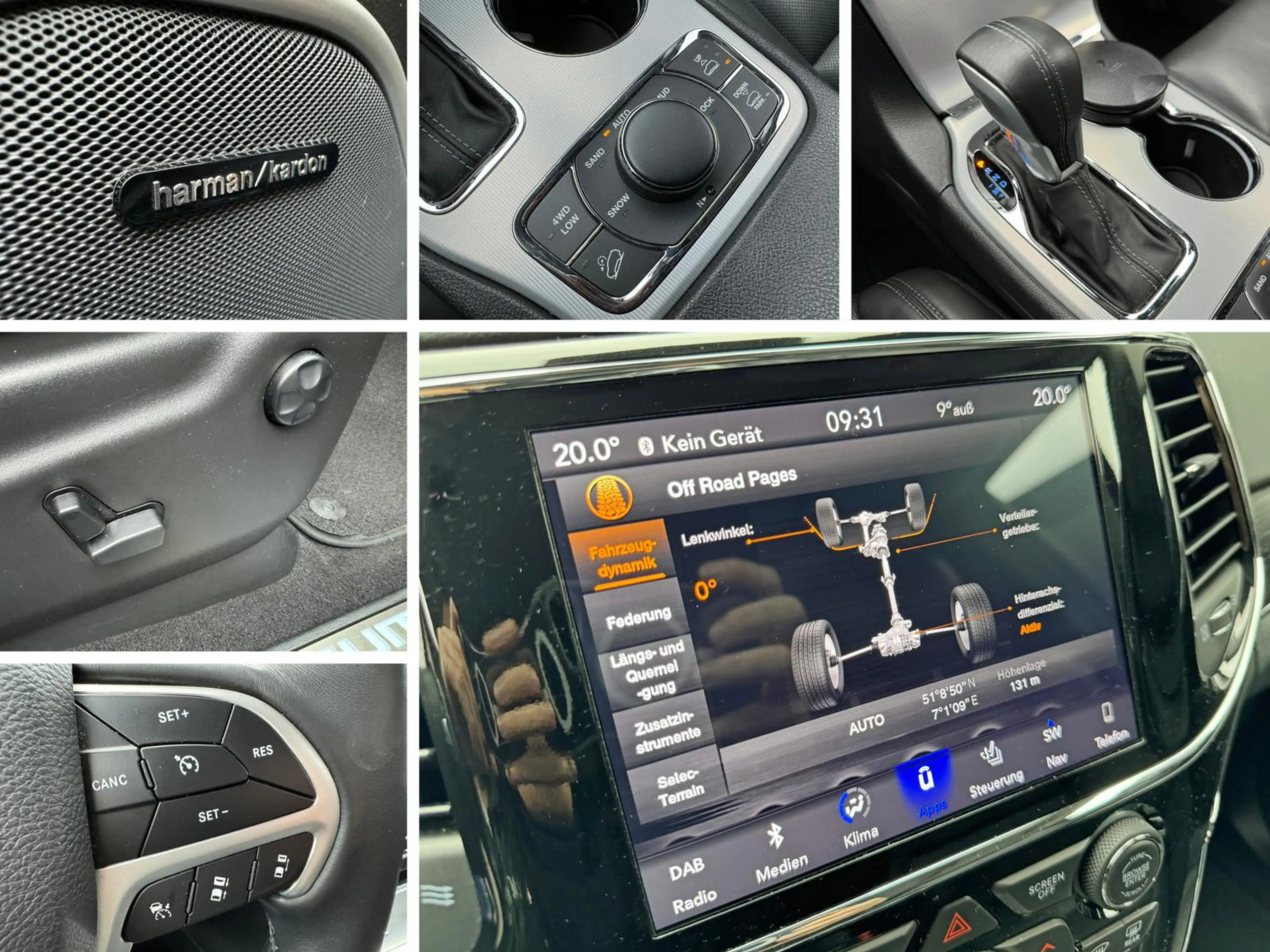 Jeep Grand Cherokee 3.0 CRD SUMMIT/ACC/AHK/H&K/PANO/LUFT/RCAM/QUADRA — photo 12