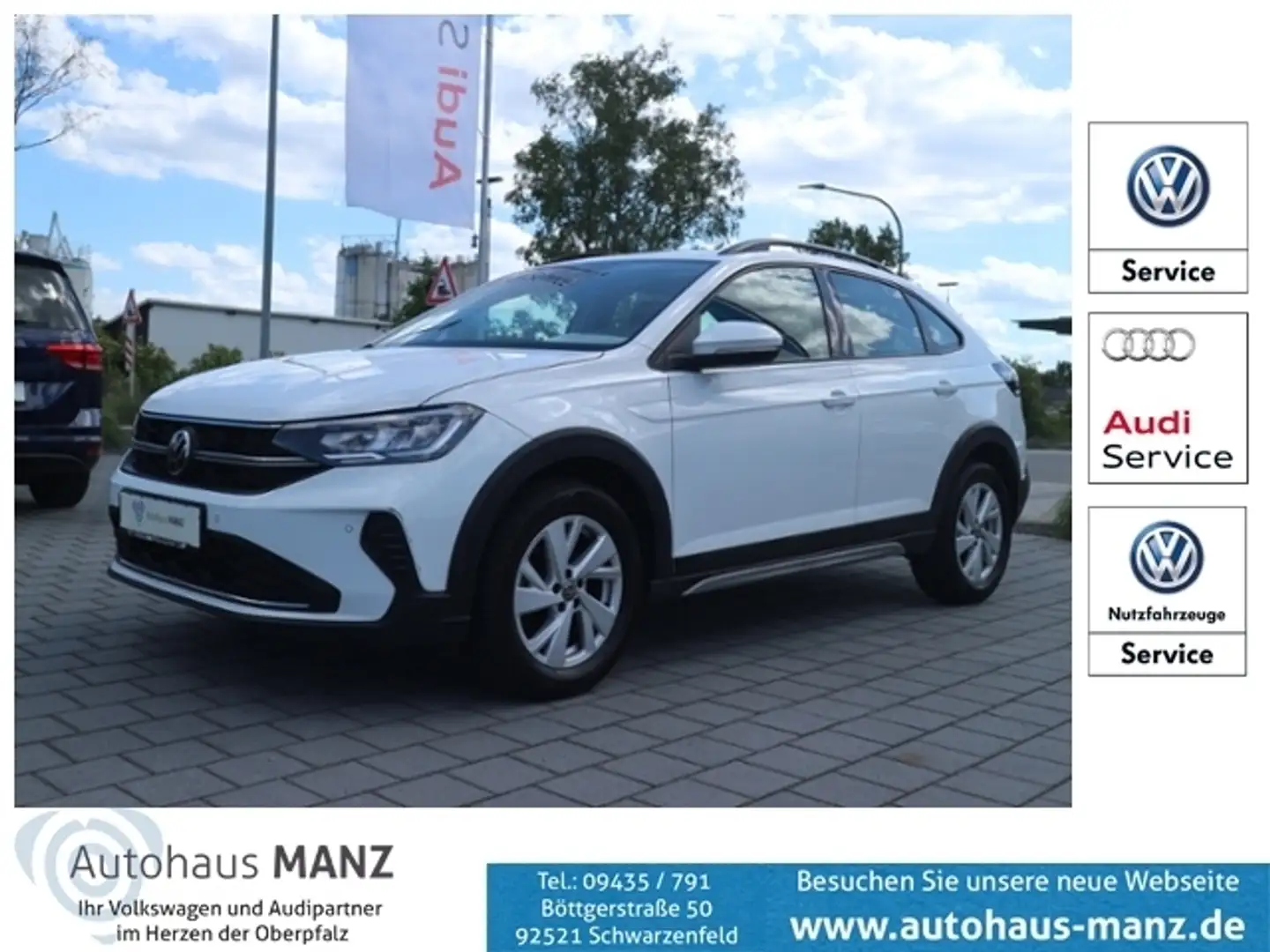 Volkswagen Taigo 1.0 TSI Life KLIMA LED NAVI ALU Blanc - 1