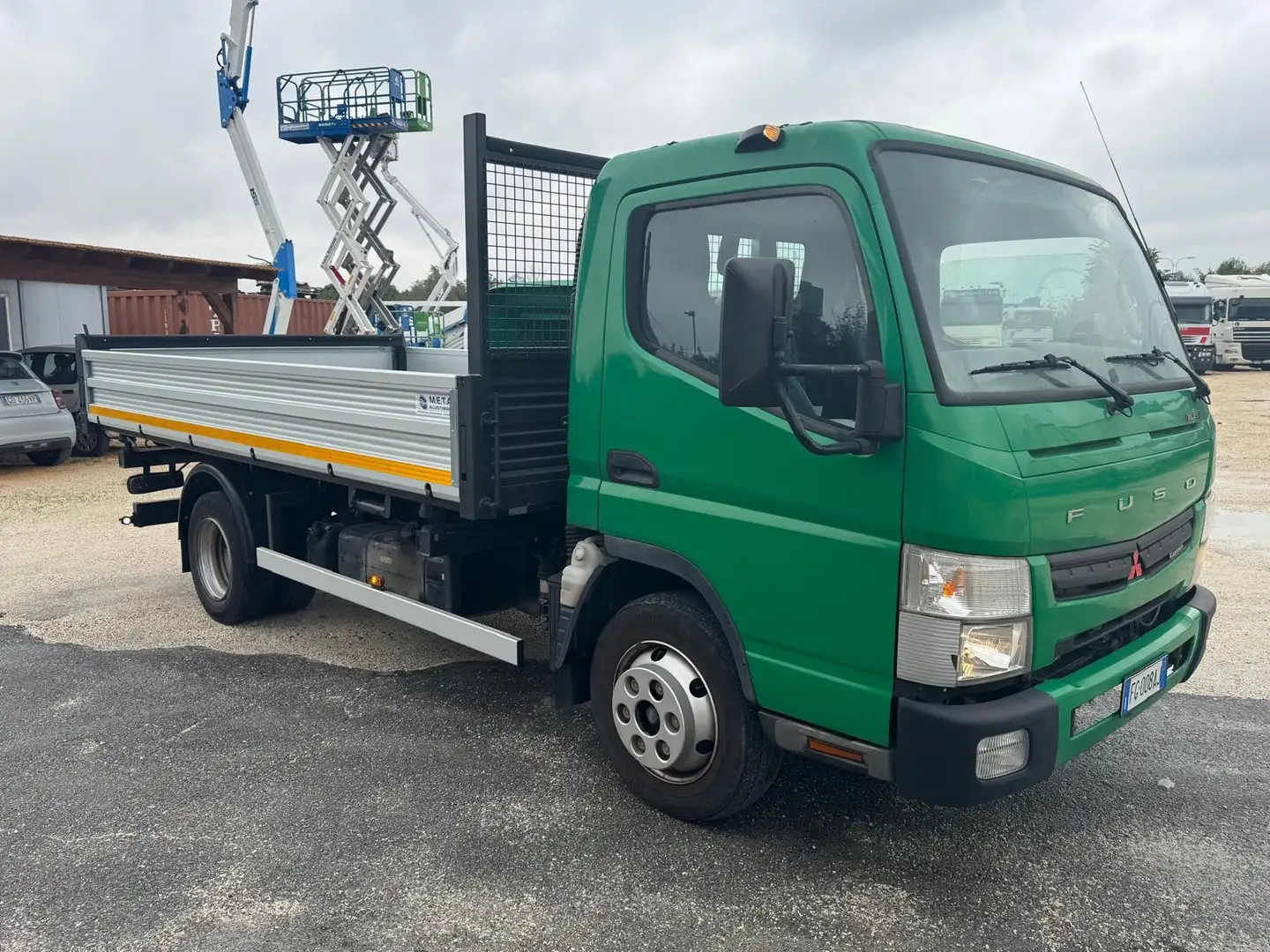 Mitsubishi Canter 75 - Euro6 - CASSONE RIBALTABILE NUOVO Vert - 1