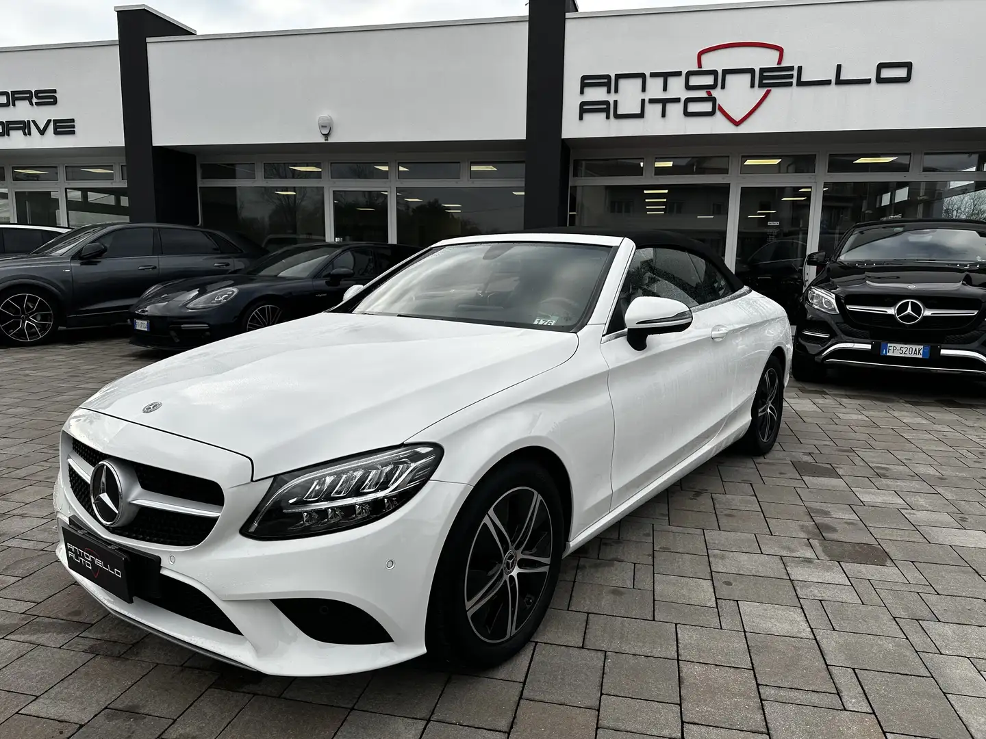 Mercedes-Benz C 220 d Sport Cabrio Full !!!!!!!!! Bianco - 1