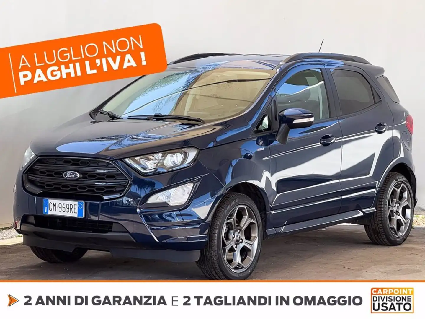 Ford EcoSport 1.0 ecoboost st-line s&s 125cv my20.25 Blu/Azzurro - 1