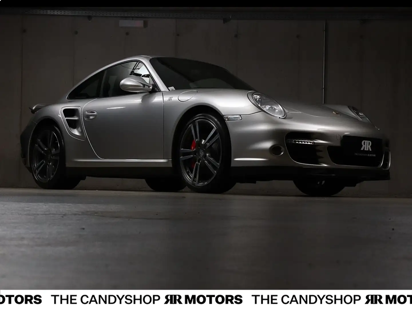 Porsche 911 Turbo II Coupé *Arktissilber* Service_NEU*Top* Silber - 2