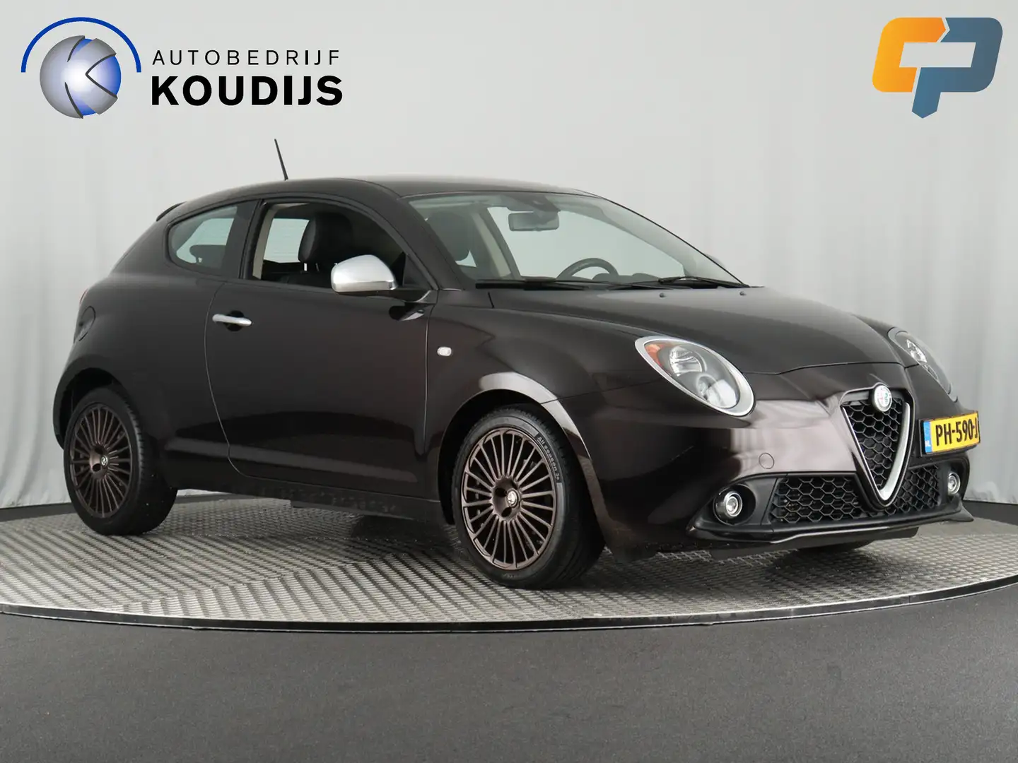 Alfa Romeo MiTo 0.9 TwinAir ECO Super (Nl-Auto / Navi / Cruise / P Zwart - 1