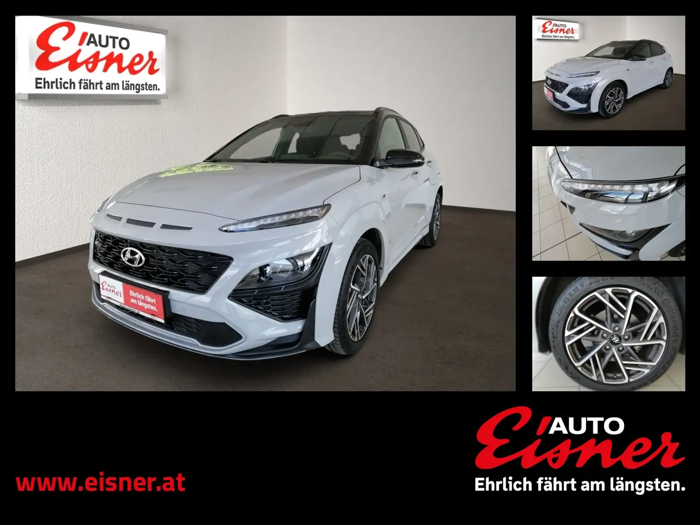 Hyundai KONA 1.0 TGDI 48V 2WD N-LINE Grijs - 1