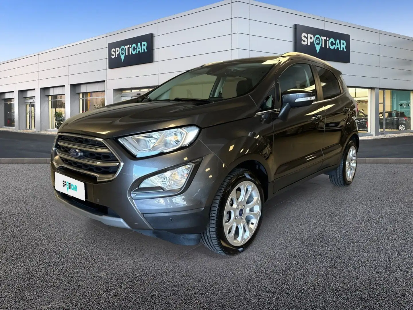 Ford EcoSport 1.0 Ecoboost 125cv S&S Titanium Gris - 1