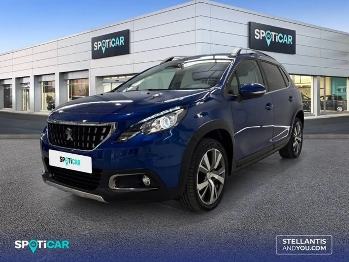 Peugeot 2008 1.2 PureTech S&S Allure EAT6 110 Azul - 1