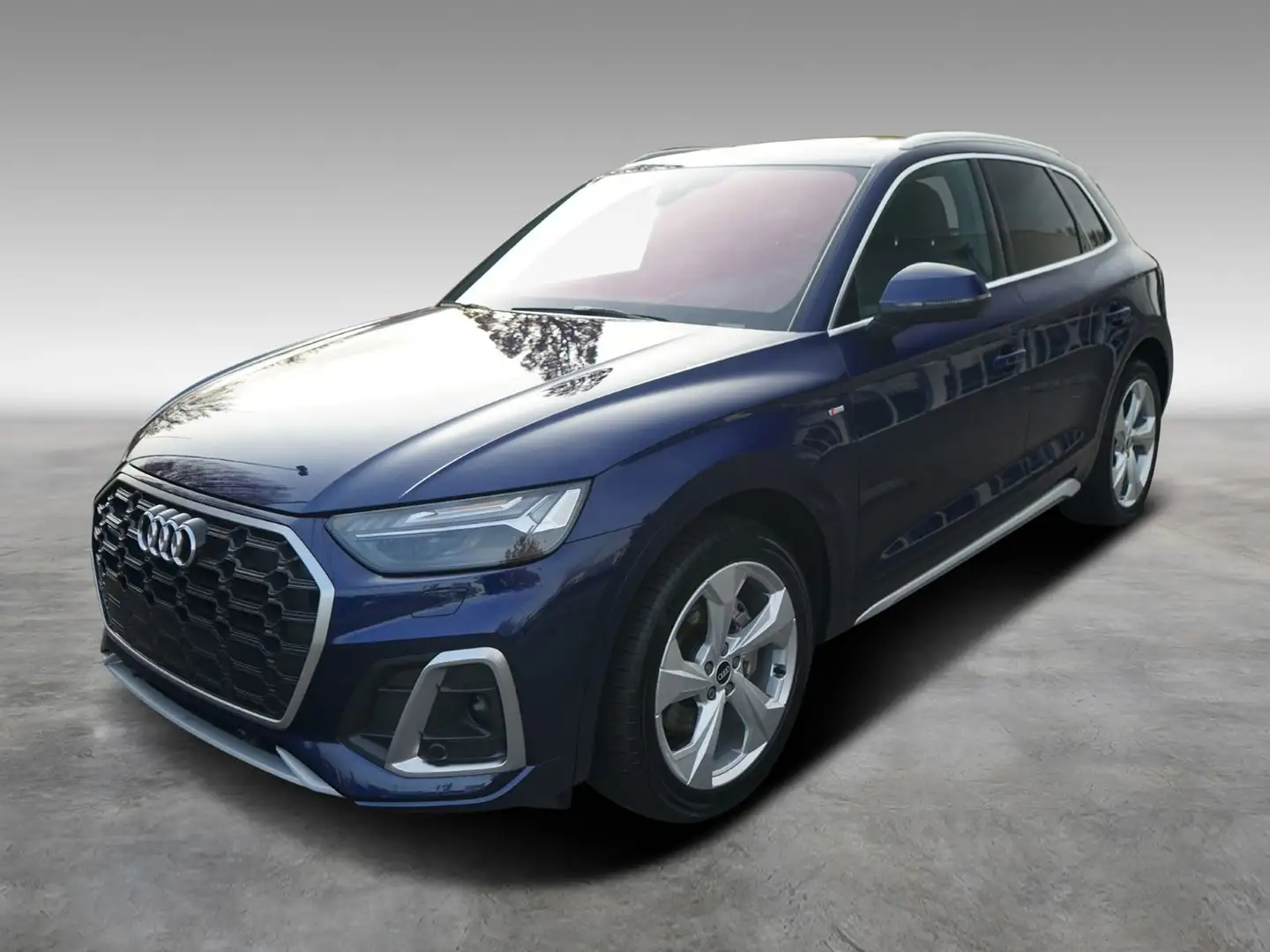 Audi Q5 40 2.0TDI quattro S line B&O Panorama Head-up Blau - 2