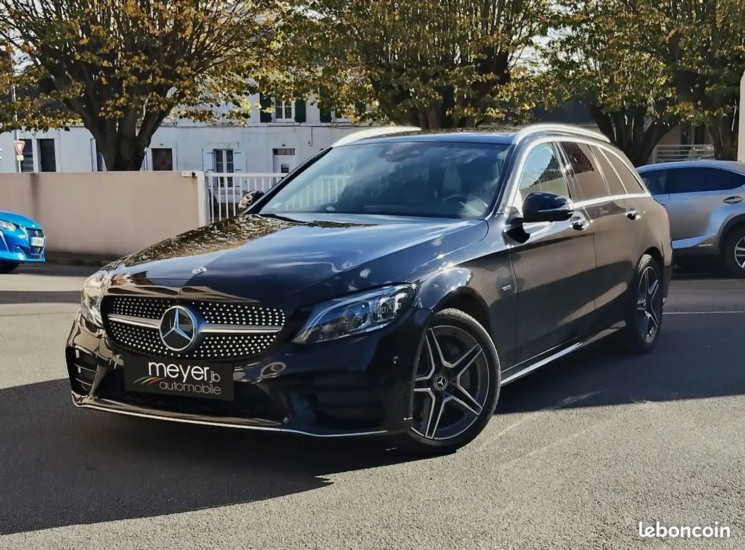 Mercedes-Benz C 300 MERCEDES BREAK 300 DE 197%2B122cv AMG-Line 9G-Tronic Noir - 1
