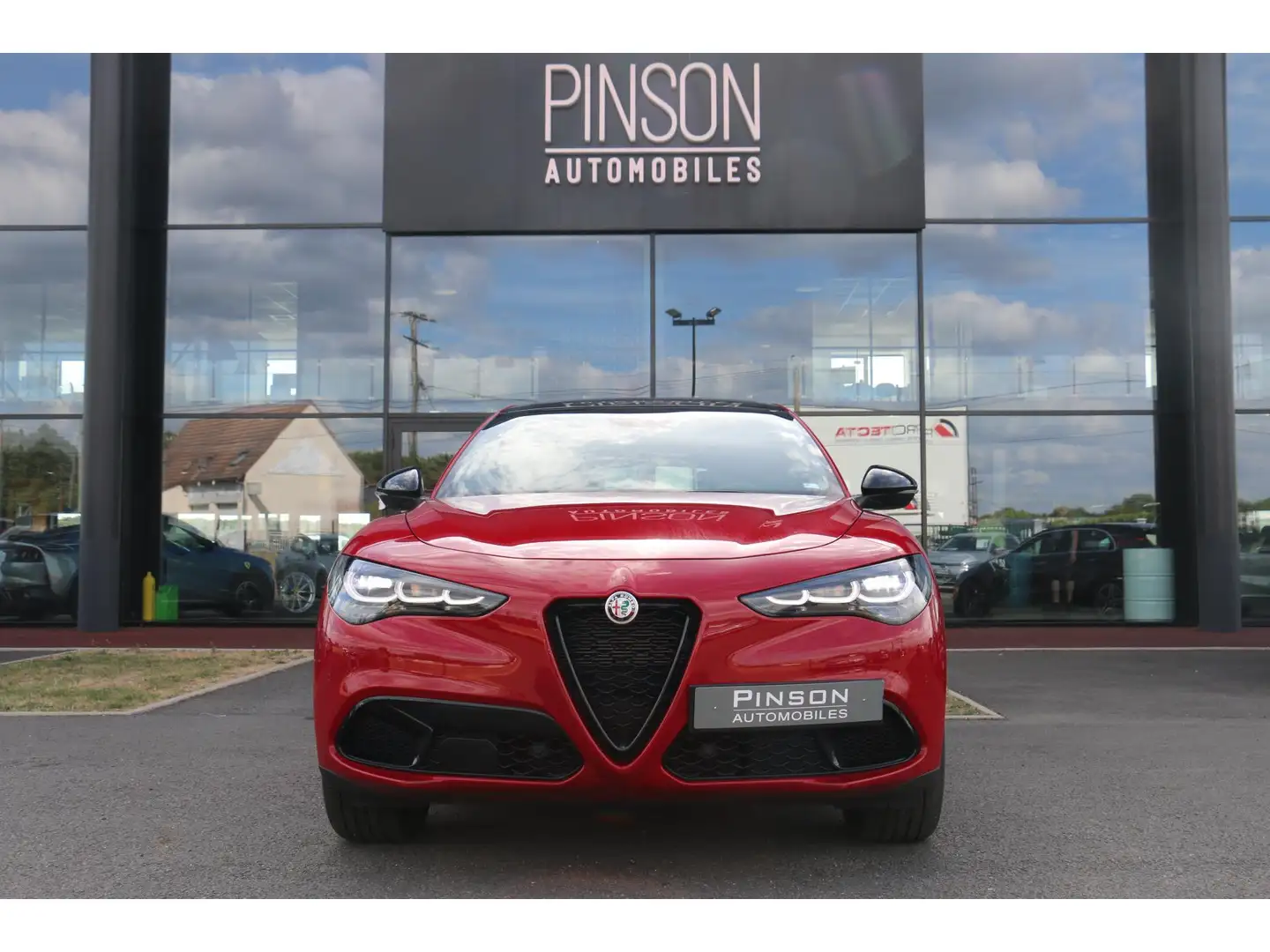 Alfa Romeo Stelvio Stelvio 2.2 D - 160 - BVA 2024  Sprint AT8 Rouge - 2