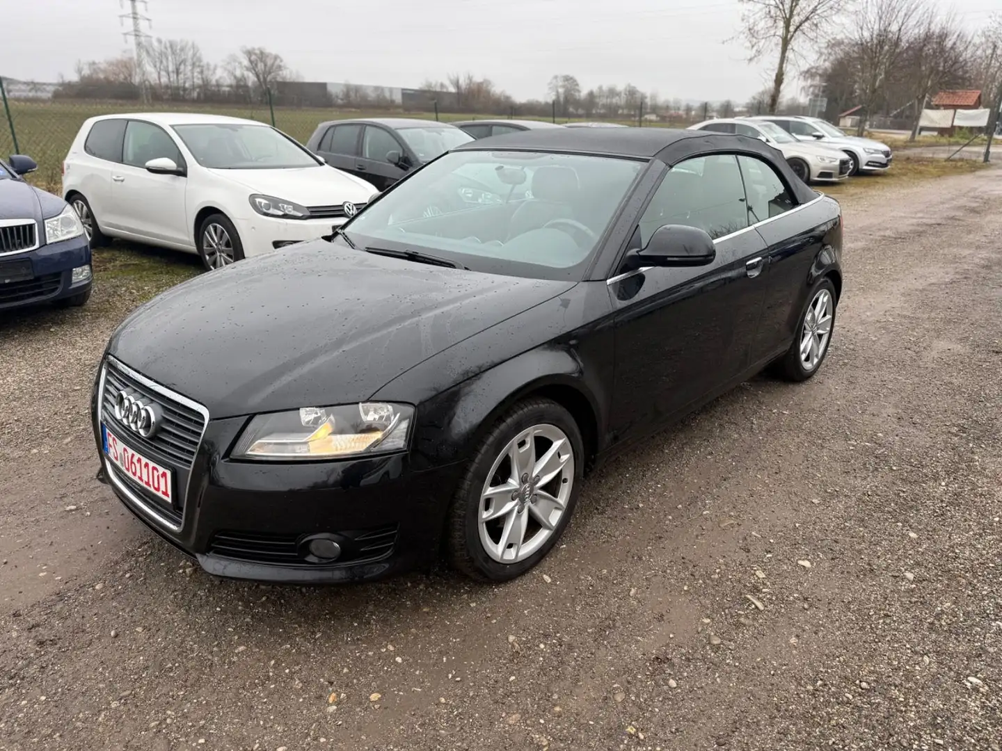 Audi A3 Cabriolet / Leder / Sitzheizung Schwarz - 2