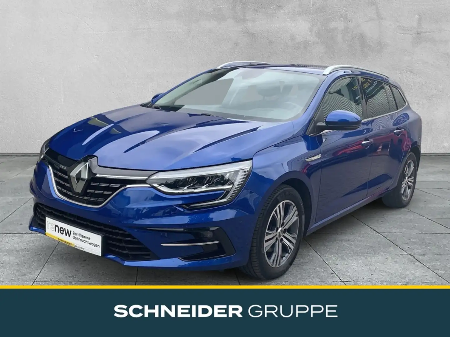 Renault Megane GRANDTOUR TCe 140 EDC INTENS HEAD-UP+NAVI Bleu - 1