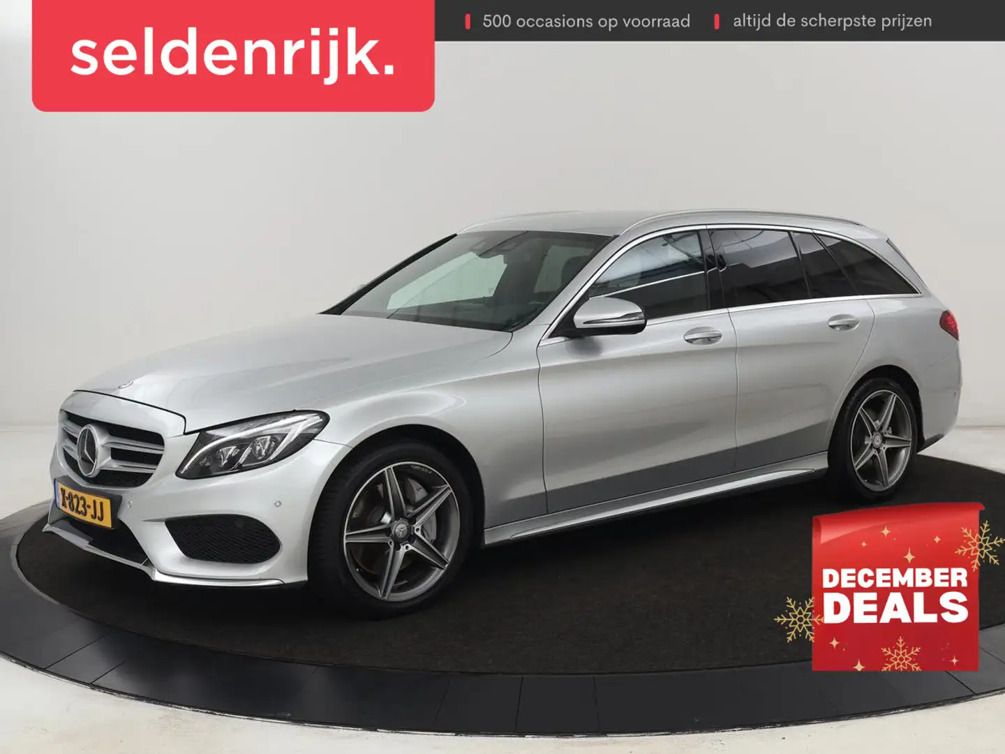 Mercedes-Benz C 400 4Matic AMG | 333pk | Head-Up | Adaptive cruise | L Gri - 1