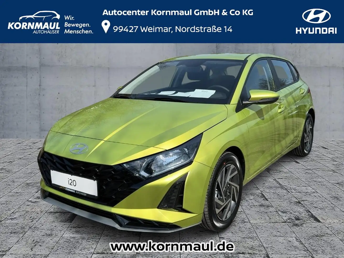 Hyundai i20 1.0 T-GDI Trend (100PS) Komfortpaket Grün - 1